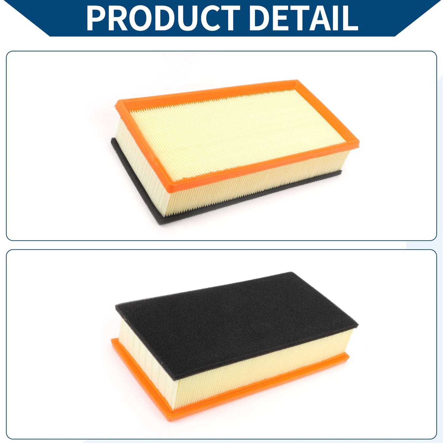 Car Engine Air Filter for BMW X5 3.0i 3.0L (2001-2006) - 1 x Filter