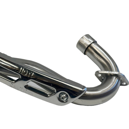 Stainless Steel Exhaust Head Pipe for 200cc 250cc 300cc PIT Trail Quad ATV