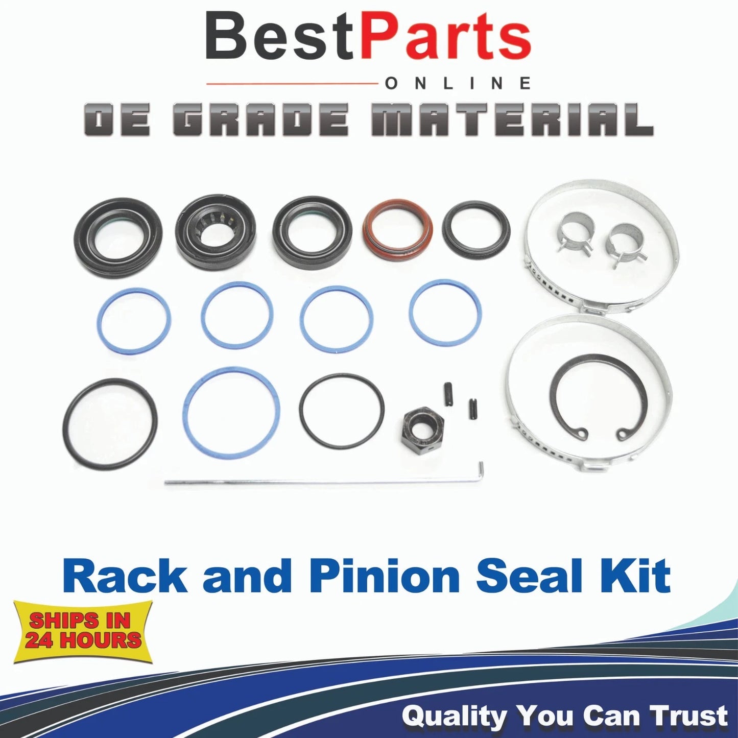 Power Steering Rack & Pinion Seal Kit for Ford Escort (1981–1986)