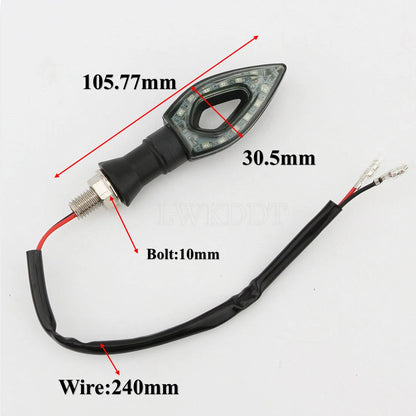 LED Turn Signal Lights for Honda CBR600RR CBR500R CBR1000RR (2003-2023)