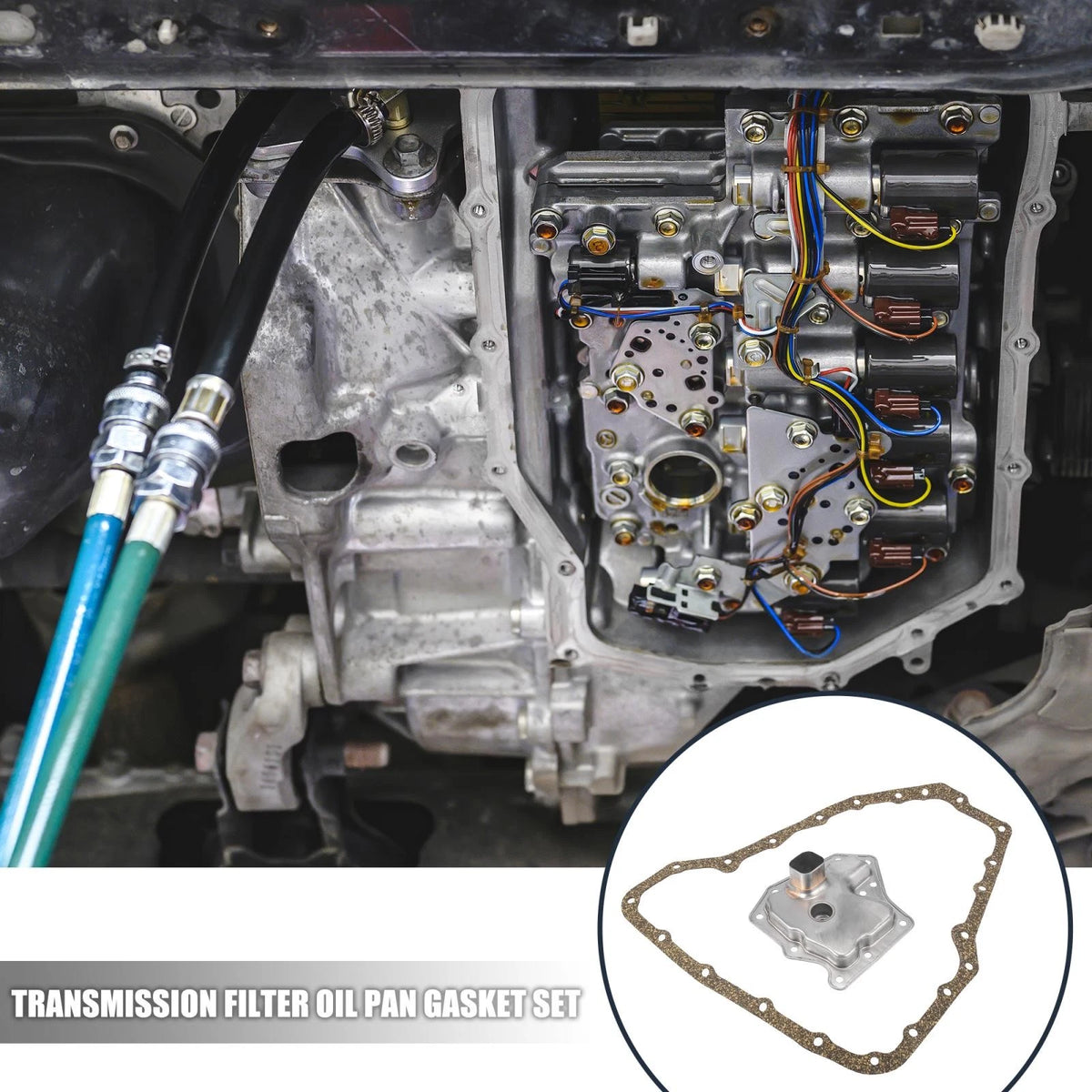 Transmission Filter & Oil Pan Gasket Set for Nissan Quest (1993-2002)