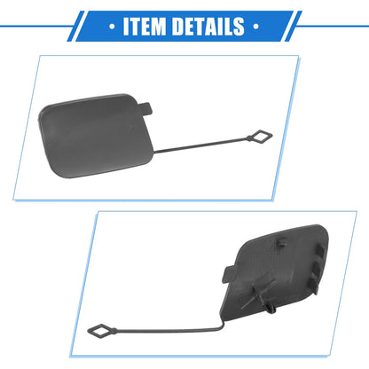 Rear Tow Hook Eye Hole Cover Cap  for BMW X5 (2016-2018) Gray