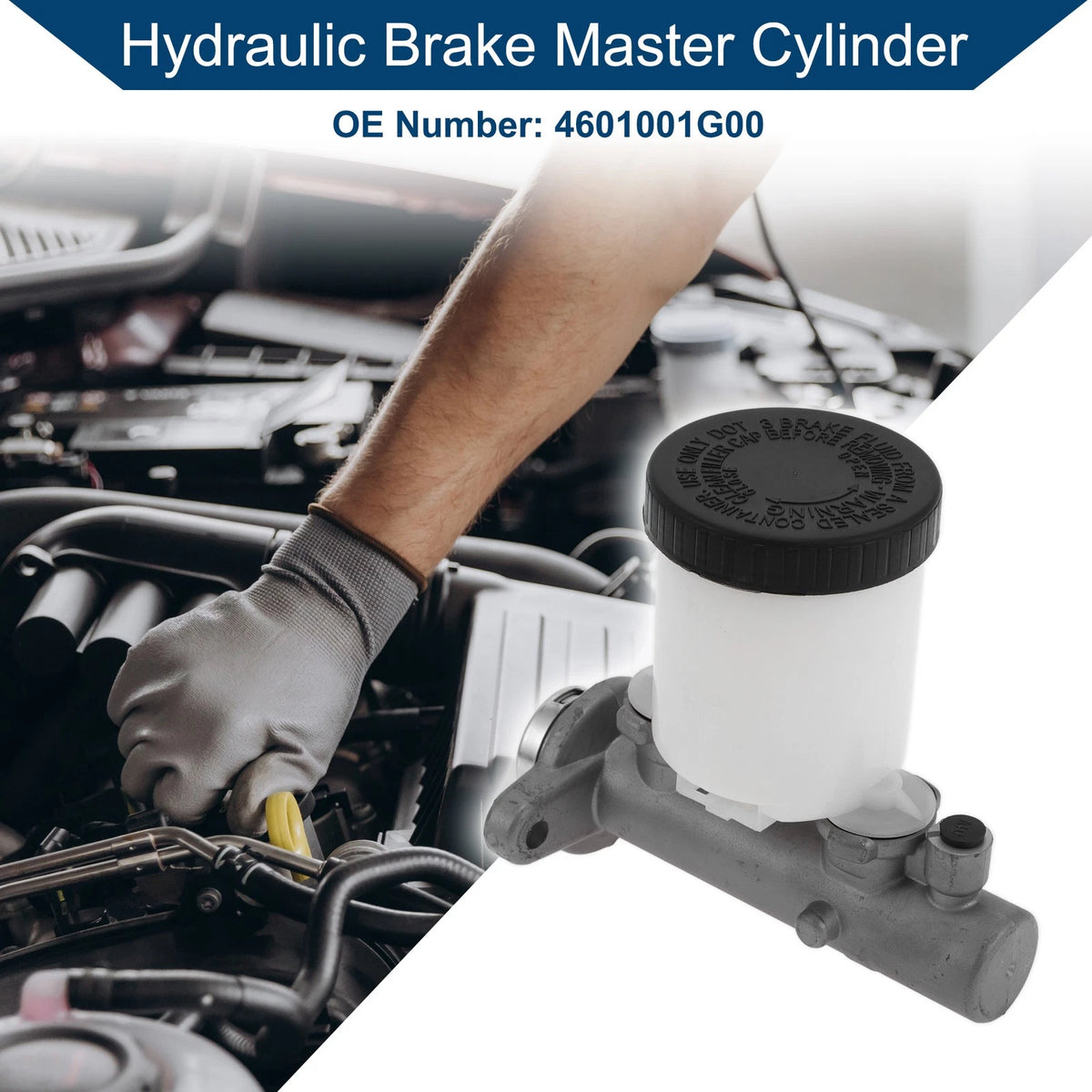 Brake Master Cylinder with Reservoir for Nissan D21 (1986-1994)