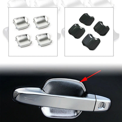4 x Car Door Handle Bowl Cover Trim for Subaru Forester (2019-2022)