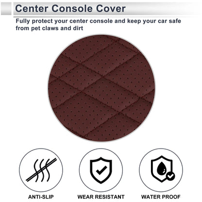 Car Center Console Cover for BMW 5 Series (2011-2017) - Red 1 x Storage Bag