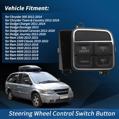Right Steering Wheel Cruise Control Switch for Dodge Grand Caravan Journey