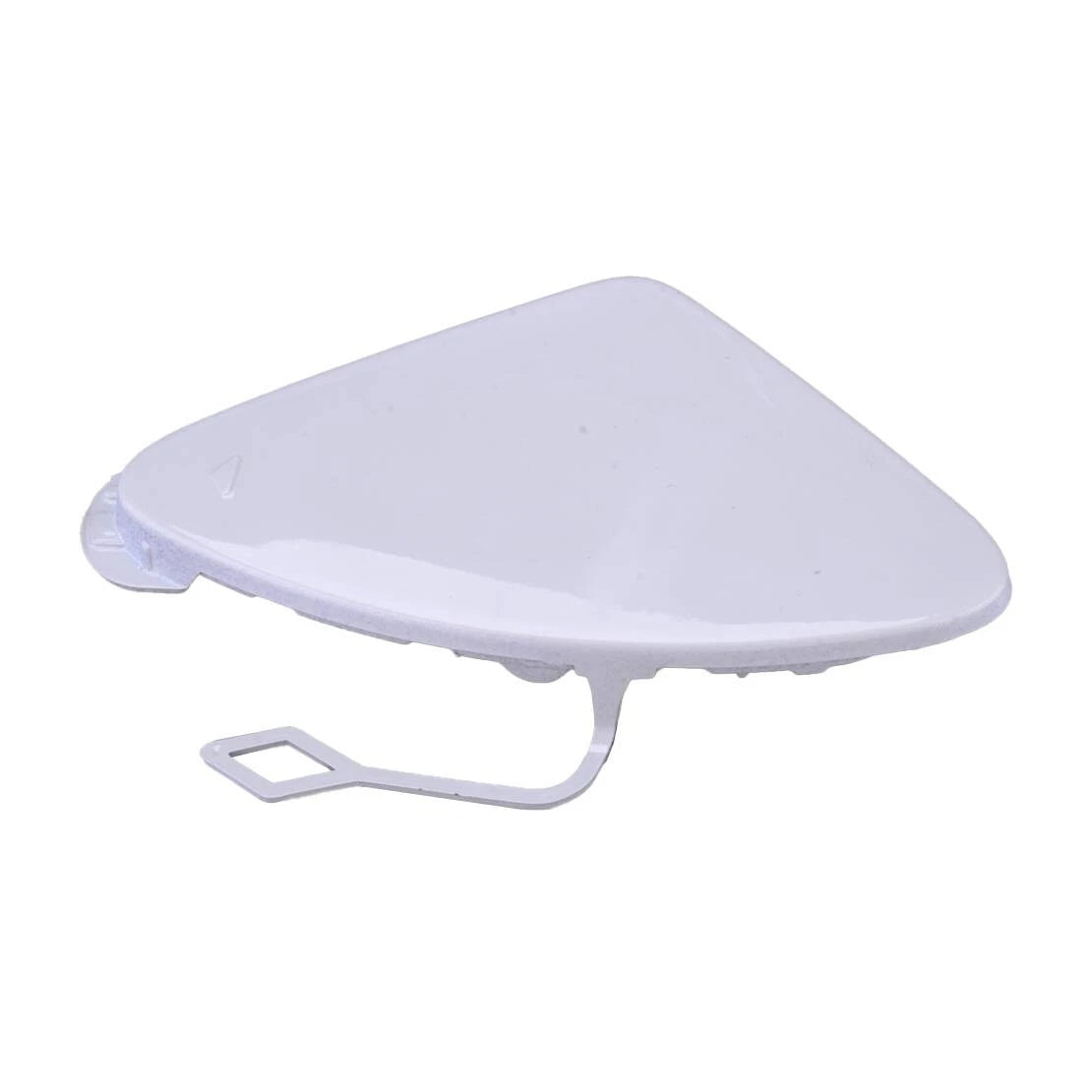 White Front Bumper Tow Hook Eye Cap Cover for BMW 3 Series 335i (2012-2015)