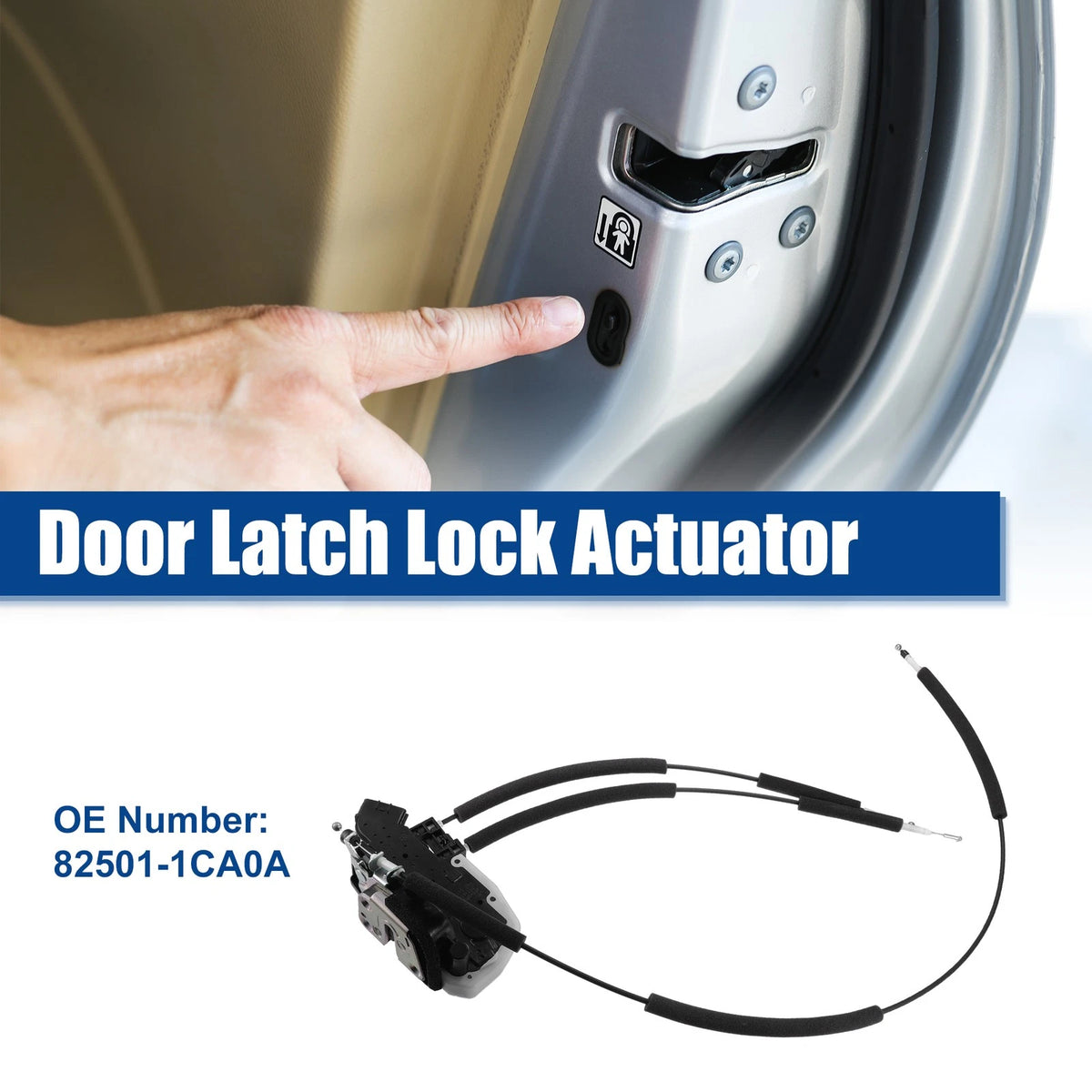 Rear Left Door Lock Latch Actuator for Infiniti QX70 (2014 - 2017)