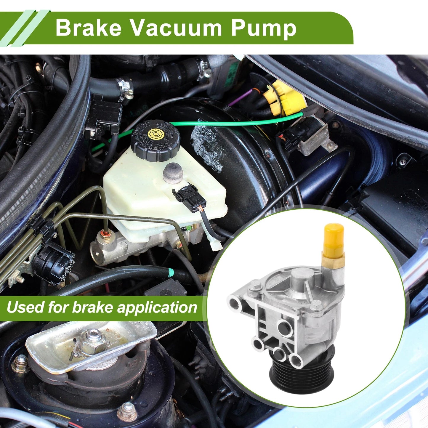 Brake Vacuum Pump for Ford Transit 2.4D TDCi (2000-2014) 1 Pc