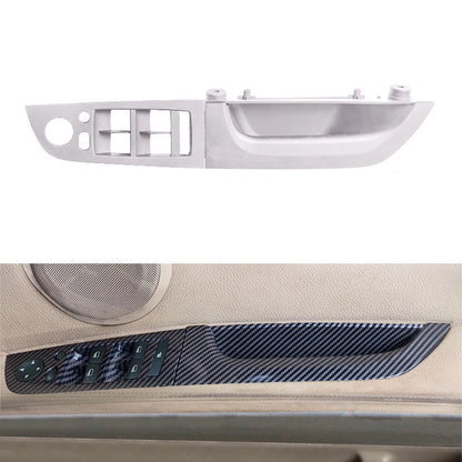 Grey Front Inner Door Panel Handle Trim Cover for BMW 3 Series (2005-2012)
