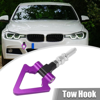 Purple Screw On Tow Hook Triangle Ring for BMW 3 5 7 Series Z3 Z4