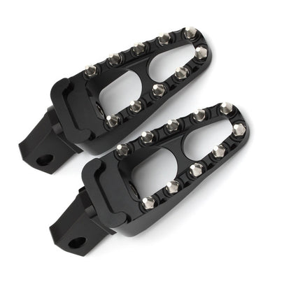 2 x Black Gear Shift Brake Foot Pegs for BMW R18 (2020)