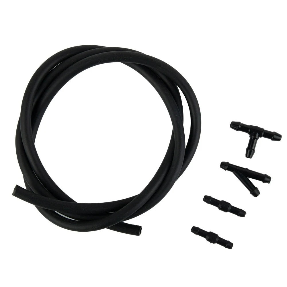 Hose Kits 100cm Wiper Accessories Hose Connectors Rubber & Plastic T-Type
