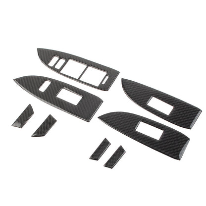 8 x RHD Car Door Window Lift Switch Panel Covers for Toyota Prius (2012-2015)
