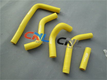 Silicone Radiator Hose for Suzuki RMZ450 (2011-2013) - Yellow 2 x Hoses