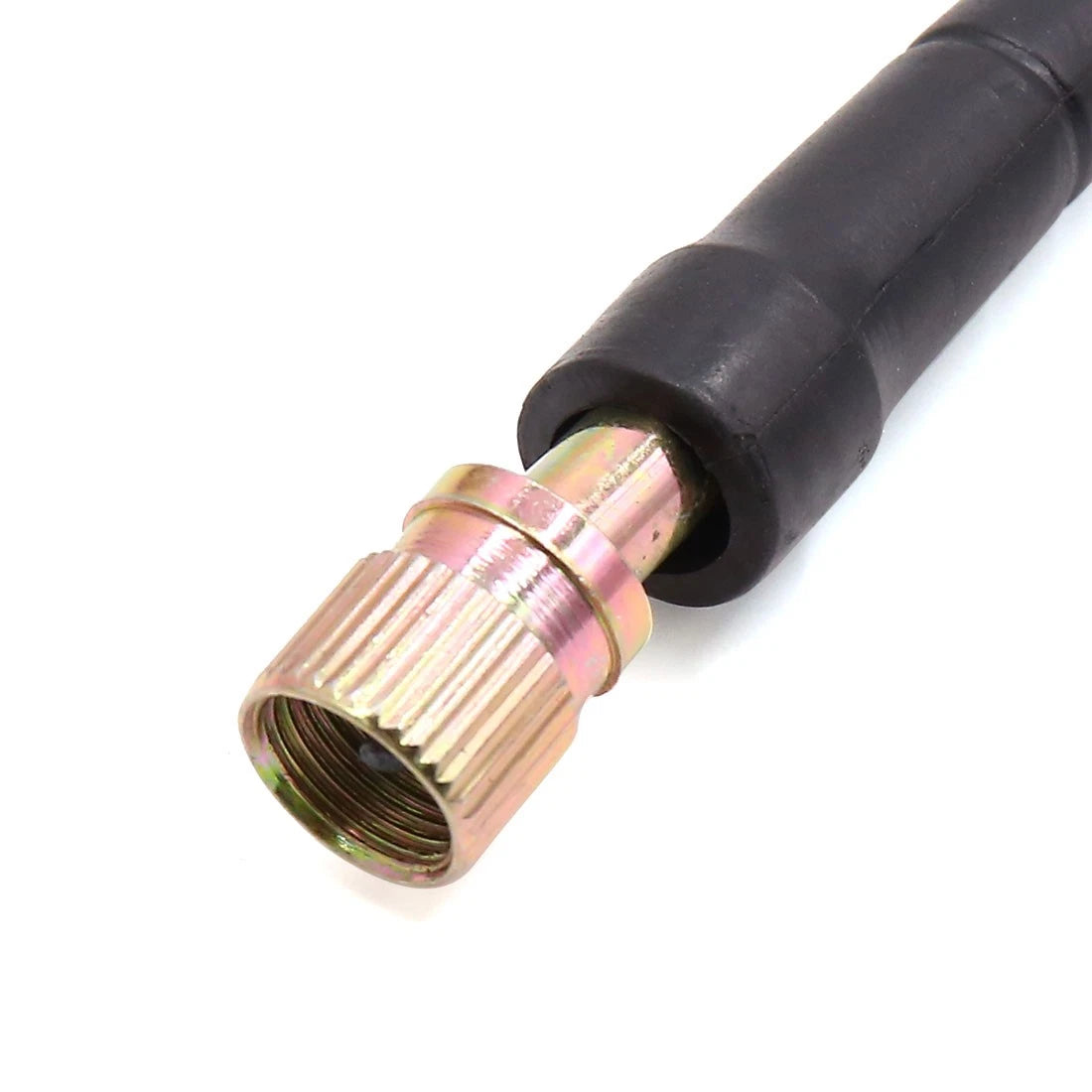 Speedometer Cable Black Rubber Coated Motorcycle Drum Brake for Honda CM125