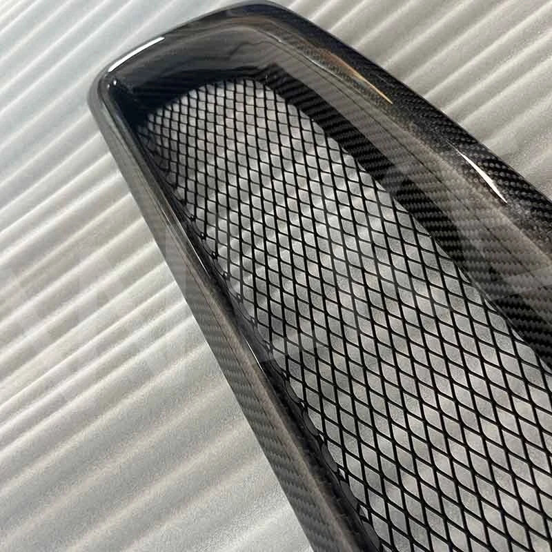 REAL Carbon Fiber Black Front Bumper Grille for Toyota Chaser 1997-2001