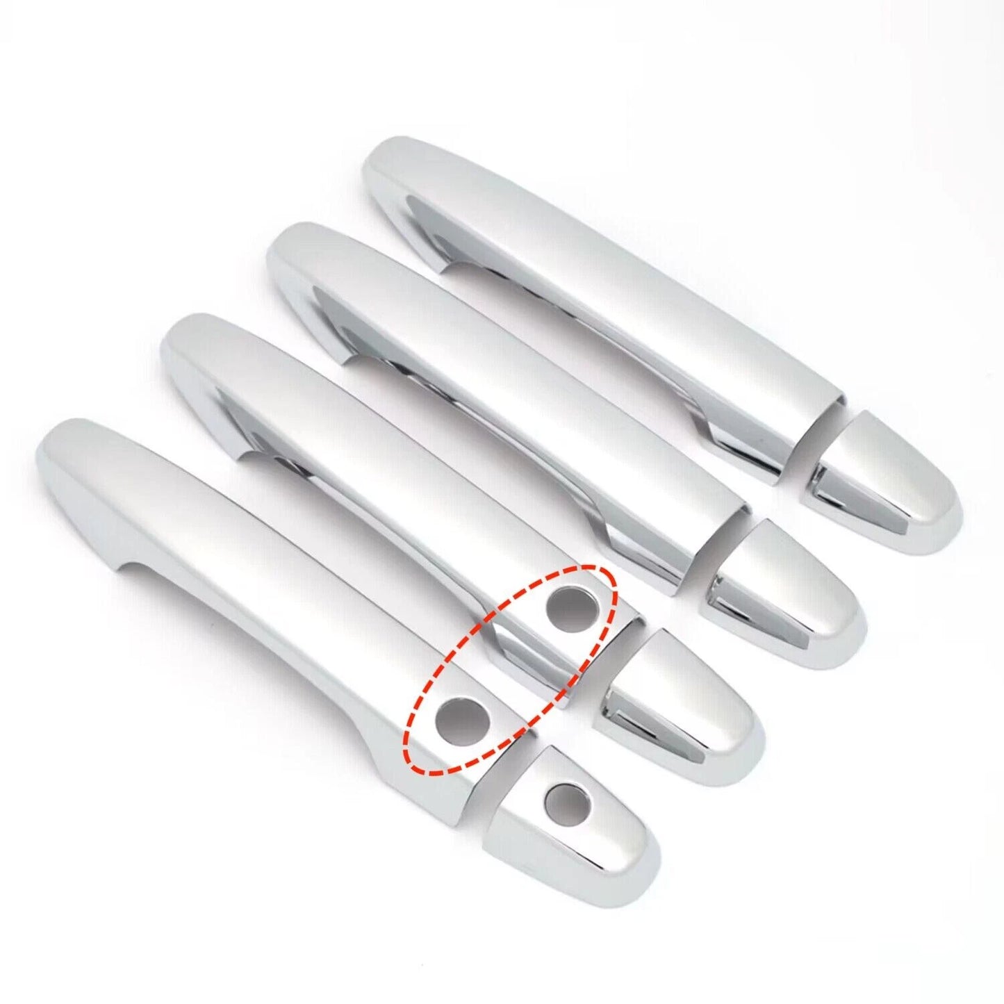 Door Handle Smartkey Cover Trim 8pcs for Honda CR-V 2012-2016 (2012-2016)