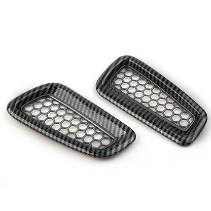 Carbon Fiber Dashboard L&R Air Outlet Vent Cover for 2022 Honda Civic 11th