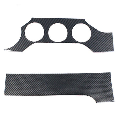 Real Carbon Fiber Interior Dashboard Panel Trim fit For Ford Mustang 2015-2018