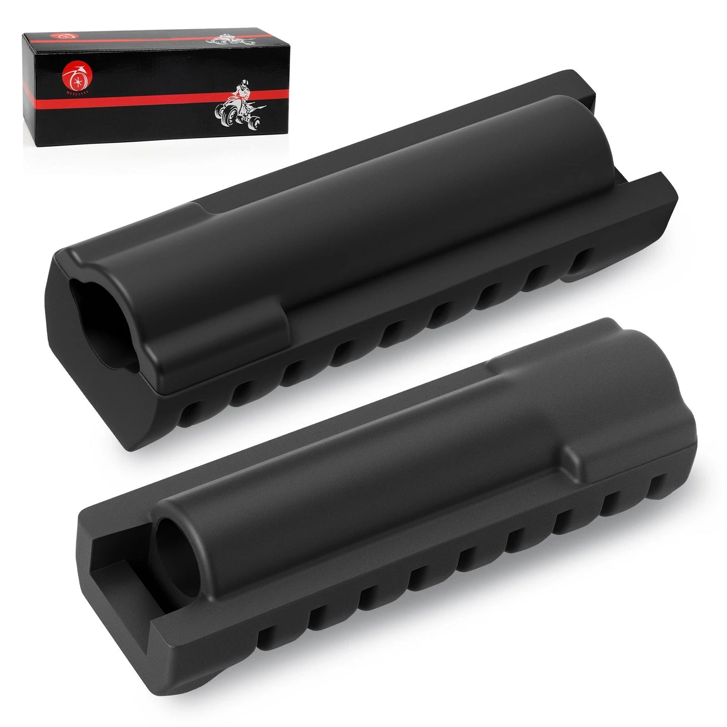 2pcs Foot Peg Rest Rubber for Suzuki QuadSport LT80 1987-2006, LT80S 1987-1995