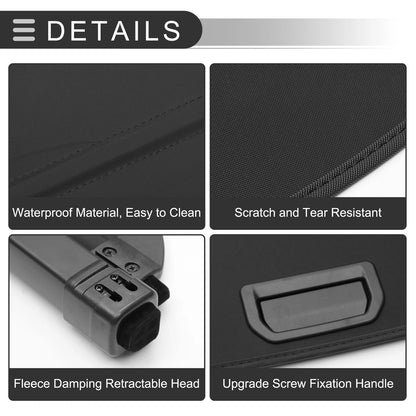 Retractable Cargo Cover for Mazda CX-50 (2023-2024) Black Carbon Fiber
