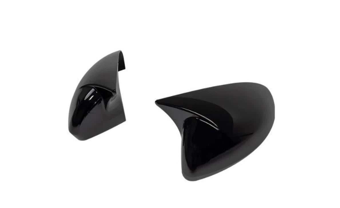 Glossy Black Ox Horn Rearview Mirror Lid Cover Trim for Nissan Altima (2019-2024)