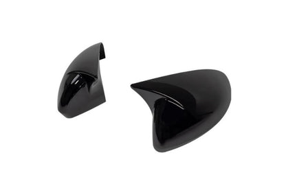 Glossy Black Ox Horn Rearview Mirror Lid Cover Trim for Nissan Altima (2019-2024)