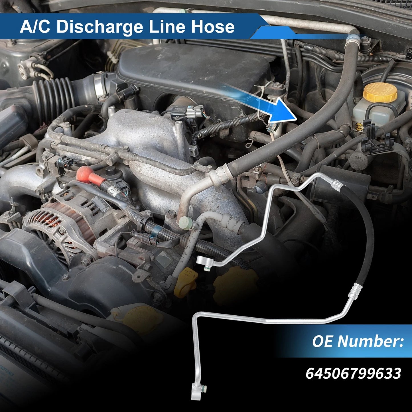 A/C Refrigerant Liquid Hose for BMW X1 (2009 - 2015)
