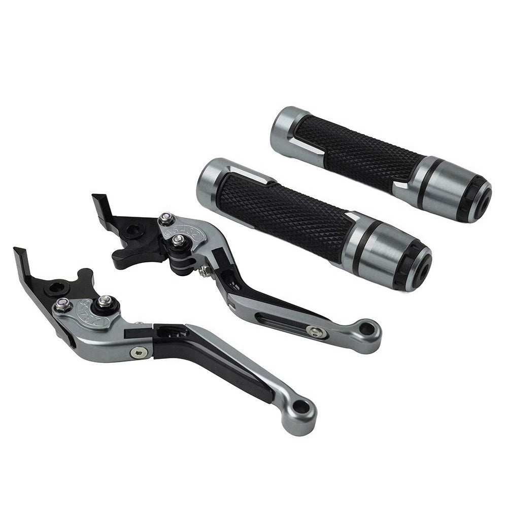 Titan Extendable Brake Clutch Levers Grips Set for Kawasaki Z900RS (2018-2023)