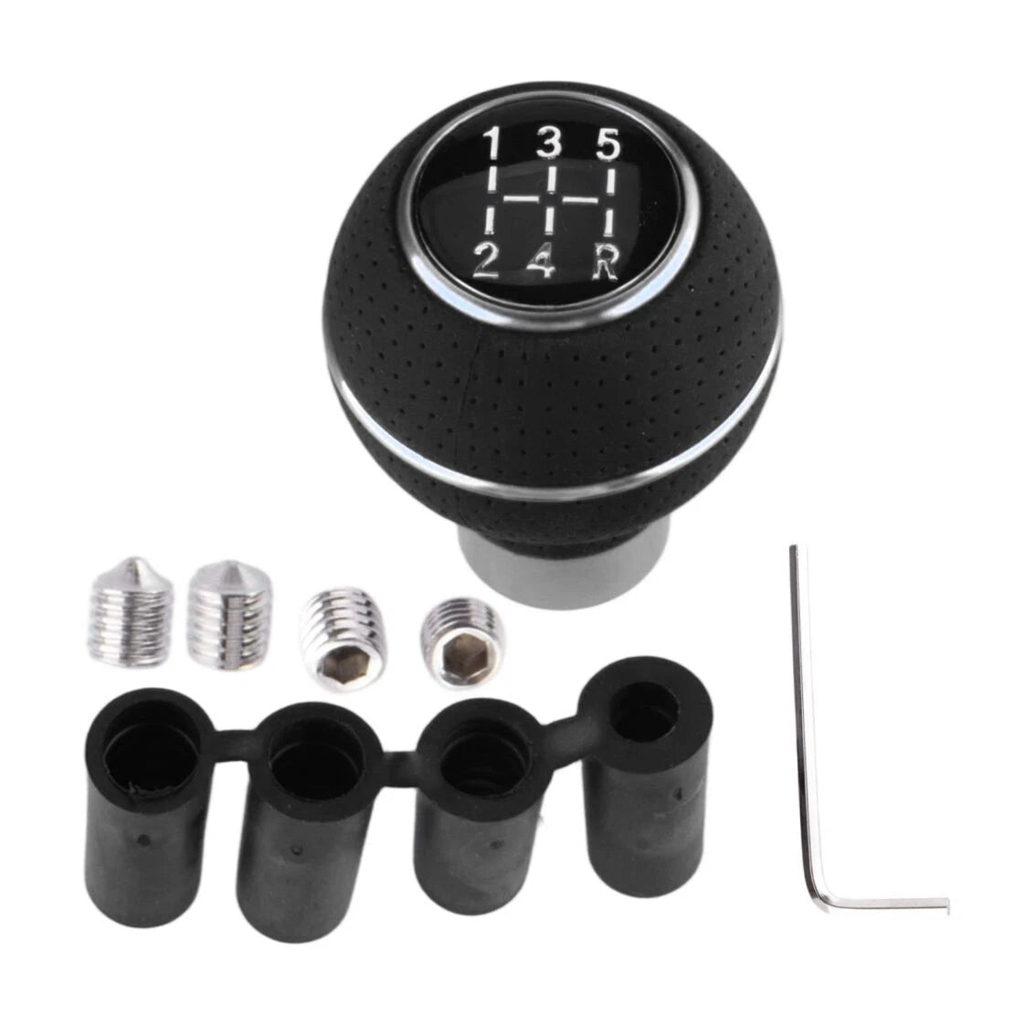 Silver Manual Gear Knob Shifter