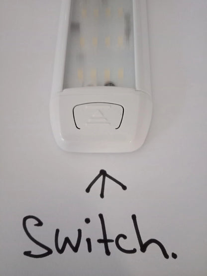 12V LED Strip Light for Boat/RV/Caravan/4WD - Low Profile, 504 Lumen