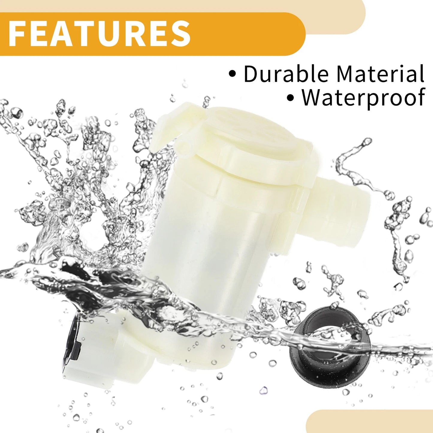 Washer Pump with Grommet for Nissan Pathfinder (1996-2004)