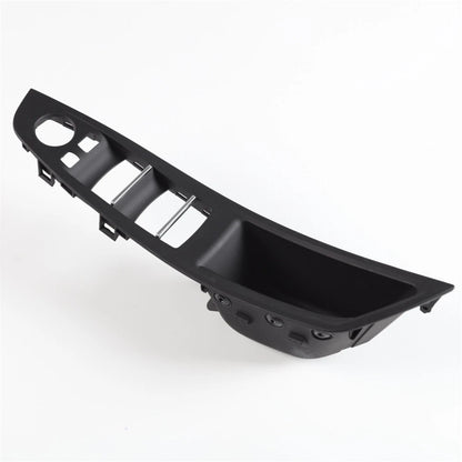 Black Inner Door Handle Cover Kit for BMW F10 F11 520i 525i 528i 530i 535i (2010-2016)