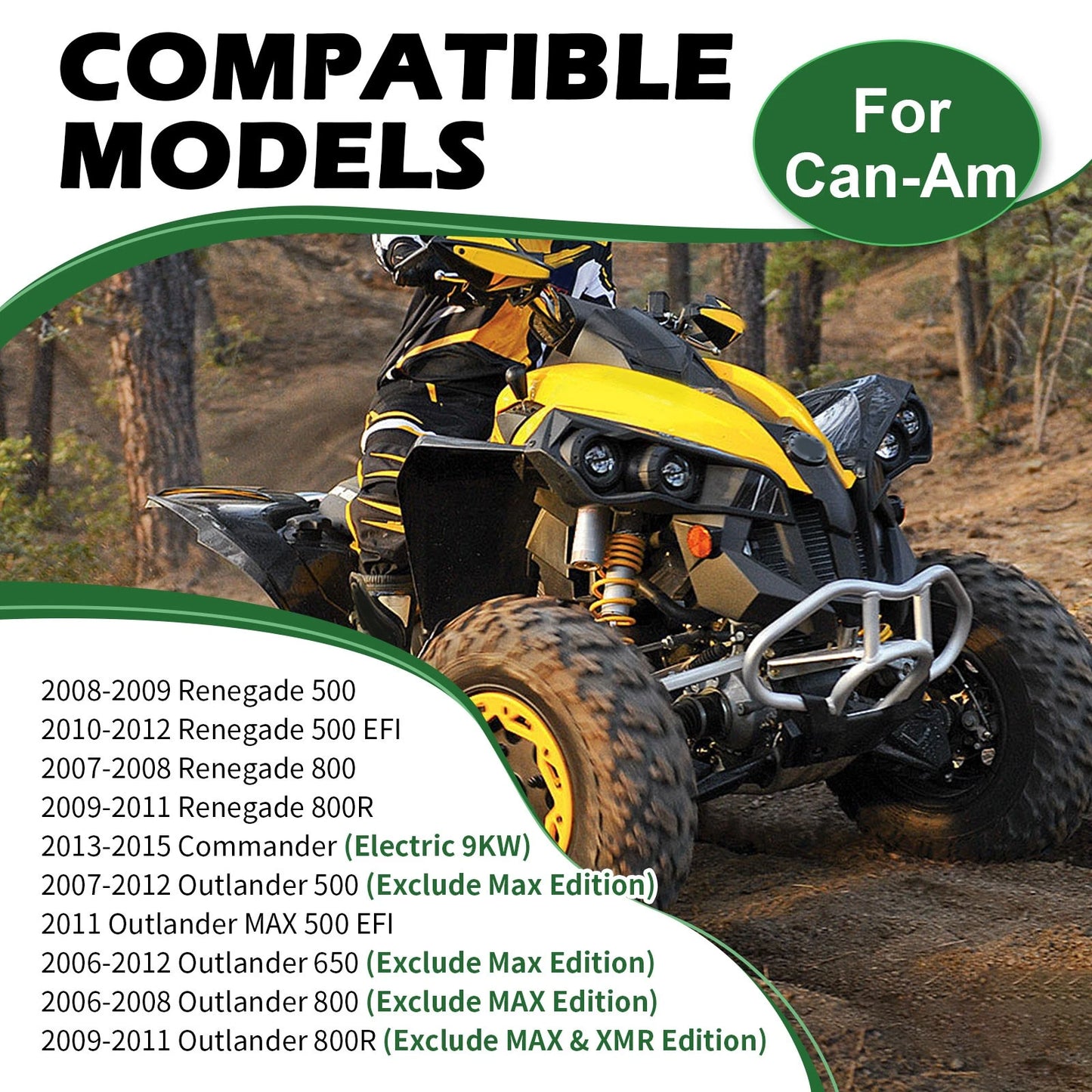 Rear Propeller Prop Drive Shaft for Can-Am Commander (2013–2015)