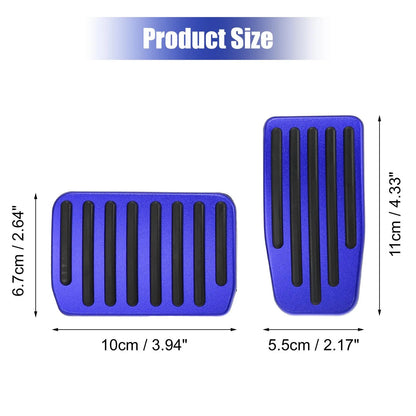 Brake & Gas Pedal Covers  for Tesla Model 3 Model Y (2017-2021) Blue