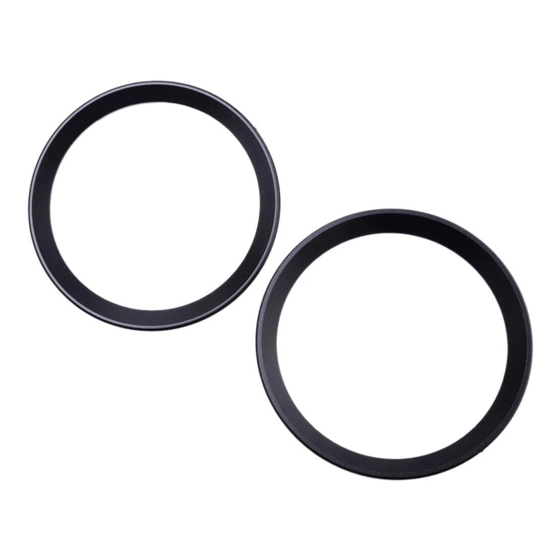 Front Rear Logo Ring Cover Trim 82mm 74mm for BMW 3 Series