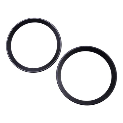 Front Rear Logo Ring Cover Trim 82mm 74mm for BMW 3 Series