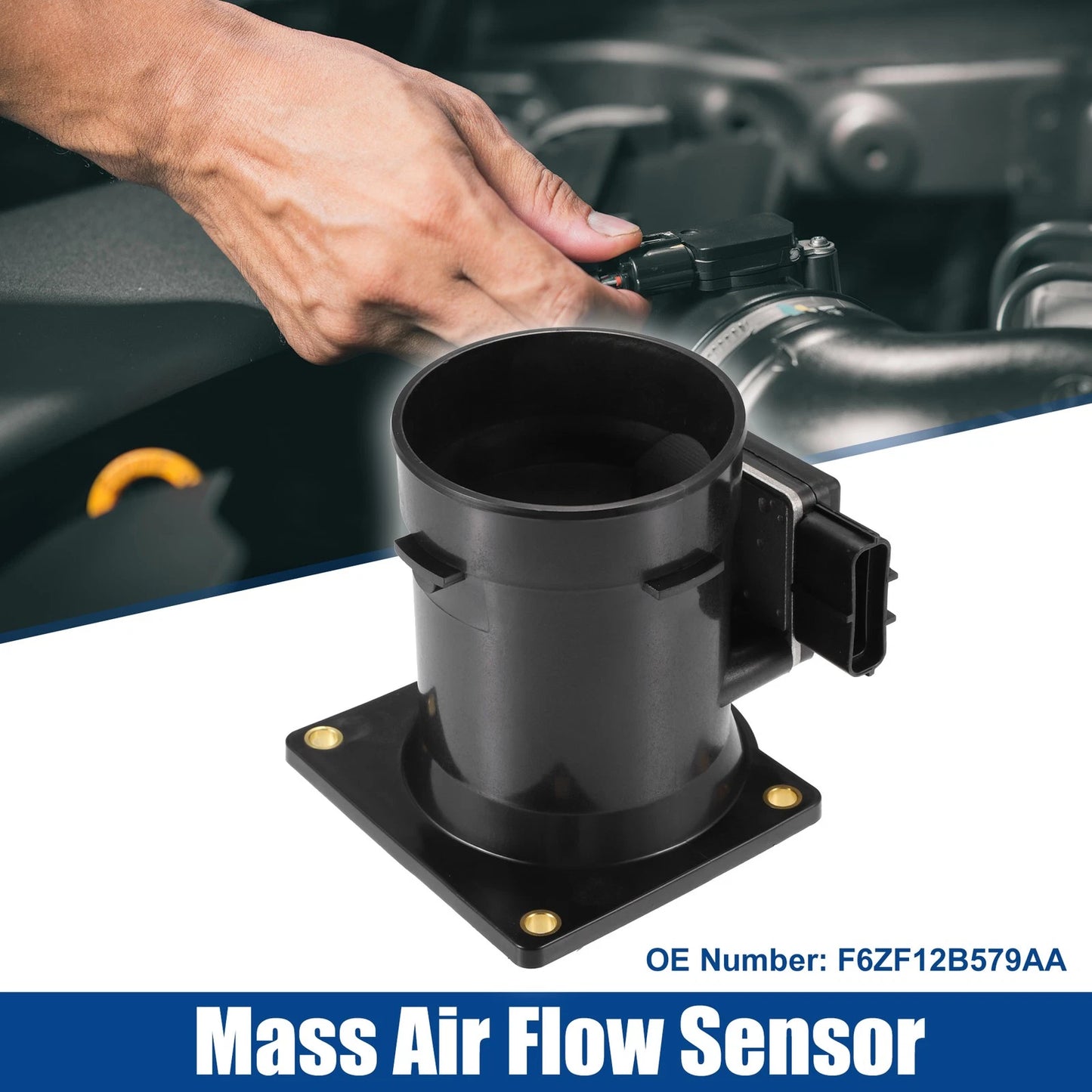 MAF Mass Air Flow Sensor for Ford F150 4.2L V6 (1997-2008)
