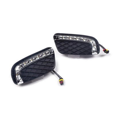White DRL LED Daytime Running Lights for Mercedes Smart Fortwo (08-11)