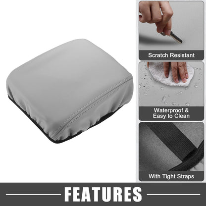 Center Console Armrest Cover Trim for Honda CR-V (2017-2022) Gray