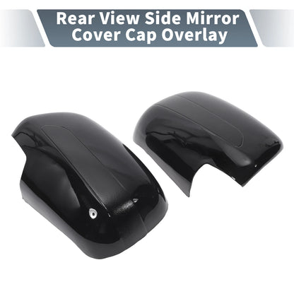 Rearview Mirror Cover Overlay Gloss Black for Lexus RX350 RX330 (2004-2015)