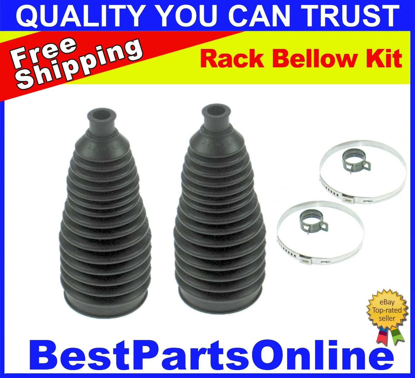 Rack & Pinion Bellows Boot Kit for Jaguar XJ8/XKR (1998–2006, 2000–2007)