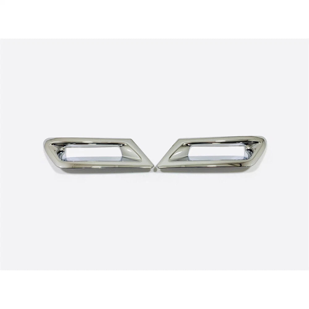 Chrome Rear Fog Light Lamp Covers for Nissan Rogue (2021-2023)