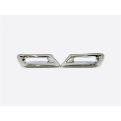Chrome Rear Fog Light Lamp Covers for Nissan Rogue (2021-2023)