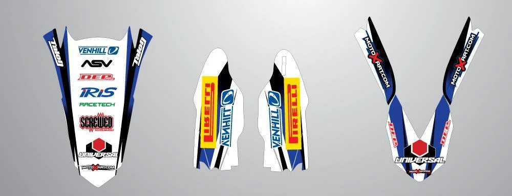 YZF 250 Trim Sticker Kit for 2014 Yamaha