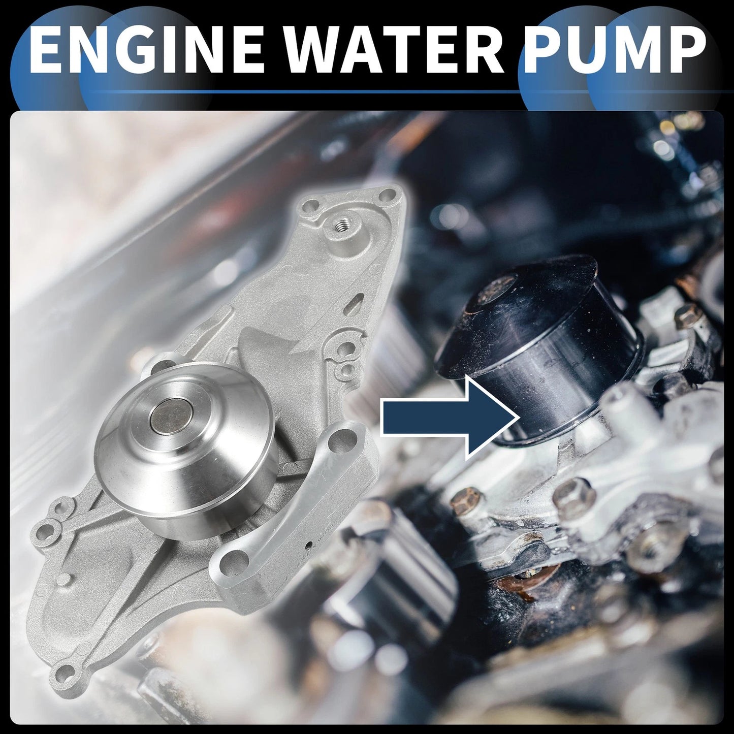 Water Pump for Acura MDX (2003-2013) Seals Kit