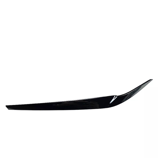 2 x Headlight Eyelid Trim for BMW 5 Series G30 525i (2017-2023) Gloss Black