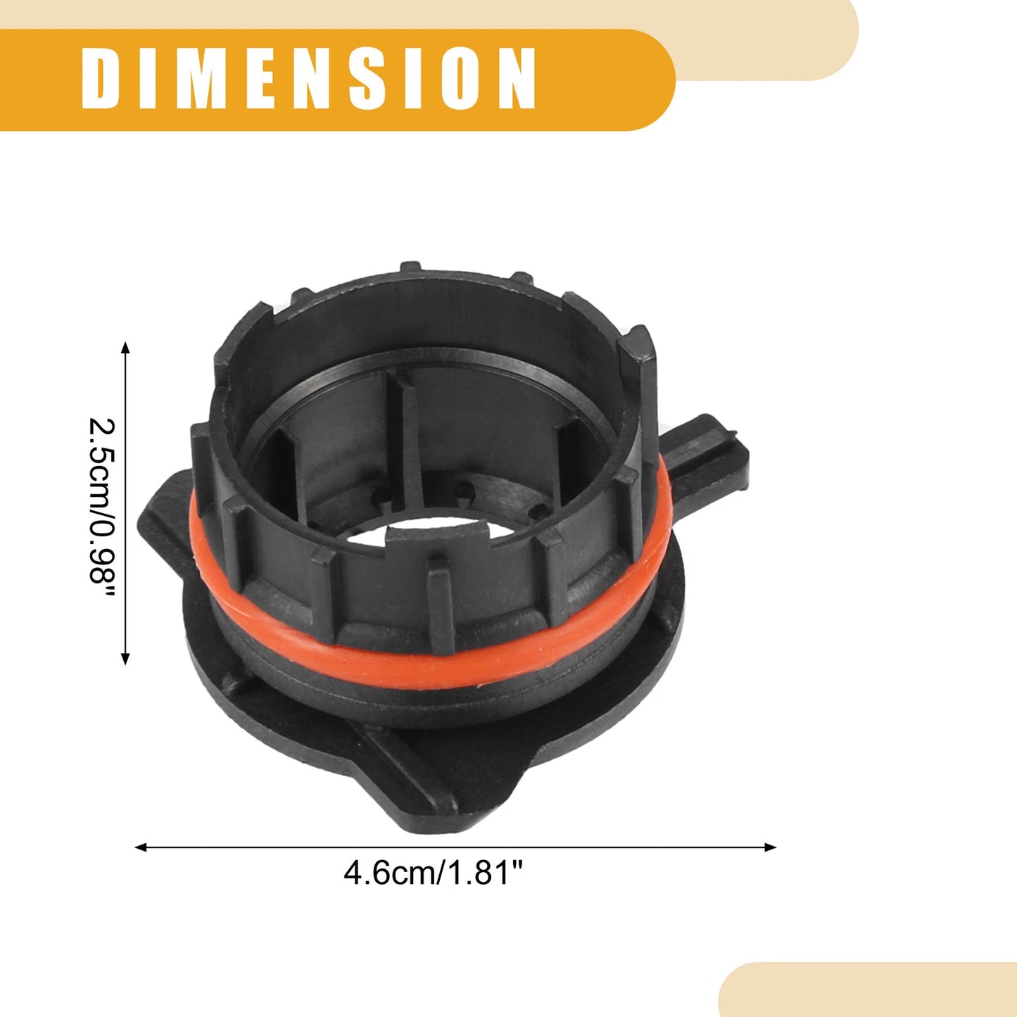 LED Headlight Bulb Retainer Socket for BMW