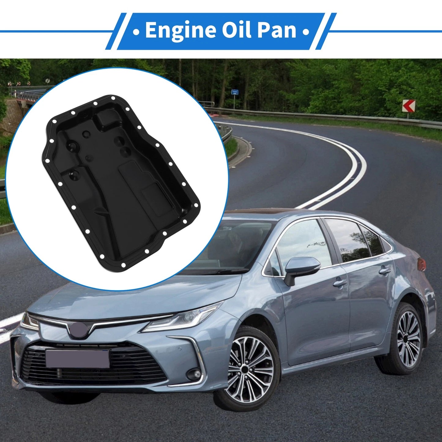 Engine Oil Pan for Mazda 2 (Automatic Trans) (2011-2014)